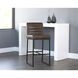 Spyros 41 inch Havana Dark Brown Barstool